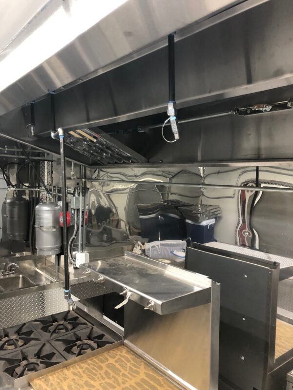 Kitchen Fire Suppression System Piping